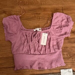 NWT Pink Rose Shirt Size Small